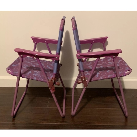 2 Disney Sofia the First Toddler Chairs Foldable - Picture 14 of 15